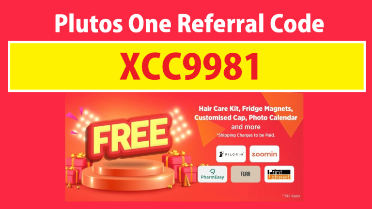 Plutos One Referral Code XCC9981 Get Earn Free Coins