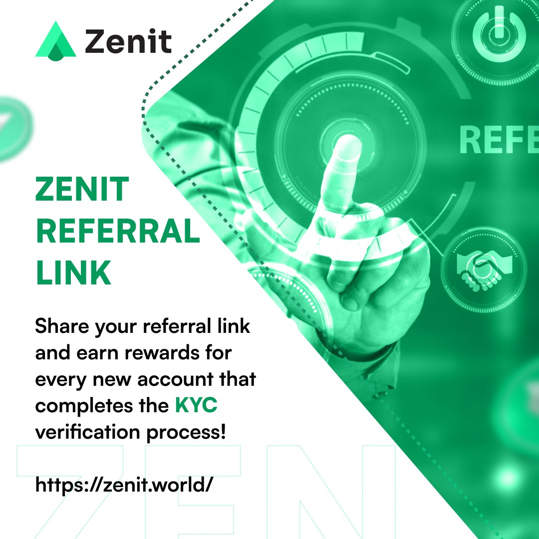 Zenit Refer and Earn Free ZEN Token:
