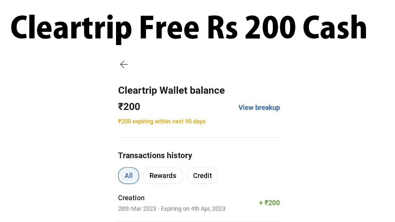 Cleartrip Get Free Rs 200 CT Cash & Use Flipkart Supercoins
