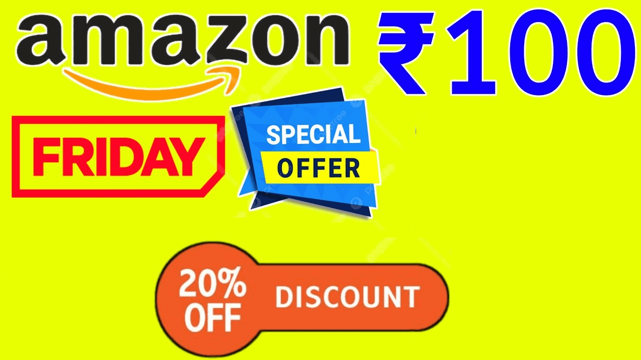 Amazon Friday Recharge Offer: Get Flat 20% Off Upto ₹100 