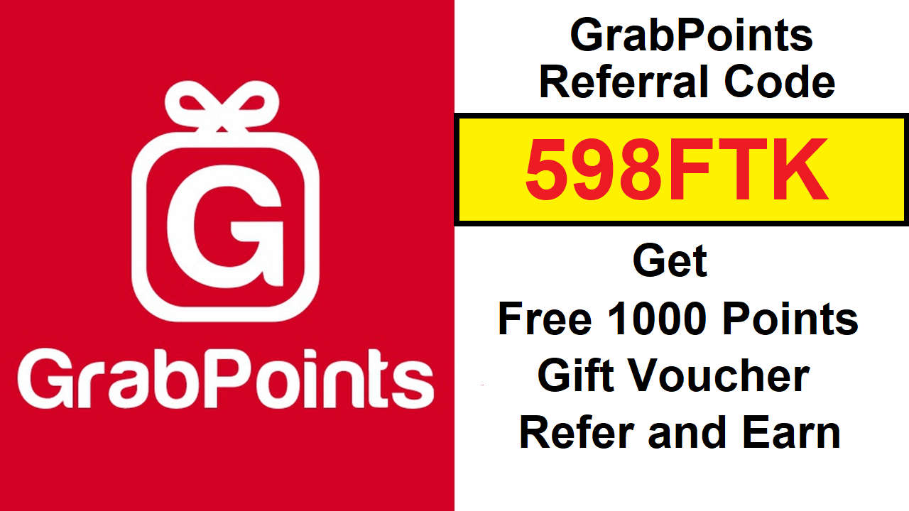 Grab Points Invite Code Enter & Earn Free 500 Points