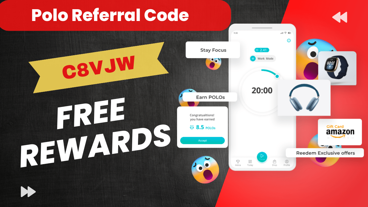 Download Polo Referral Code C8VJW Get Free Win Macbook