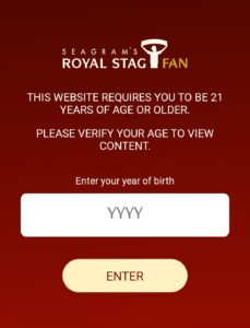 Royal Stag Fan Contest Win Free ICC World Cup 2023 Tickets: Step 2: Commence your registration by entering your birth year. This step ensures that participants are 21 years old or above.