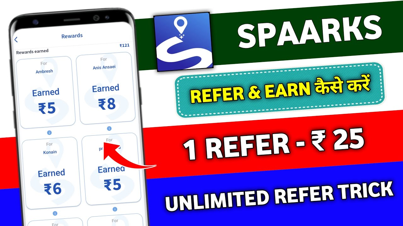 Download APK Spaarks Referral Code UULCL2 Get Free ₹25