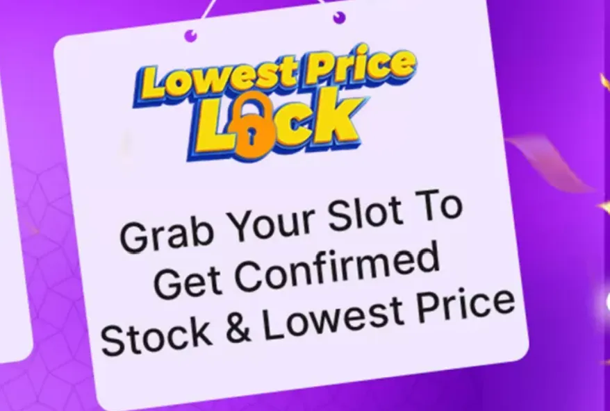 Flipkart Lowest Price Lock Pass (1st-3rd Oct 2023)