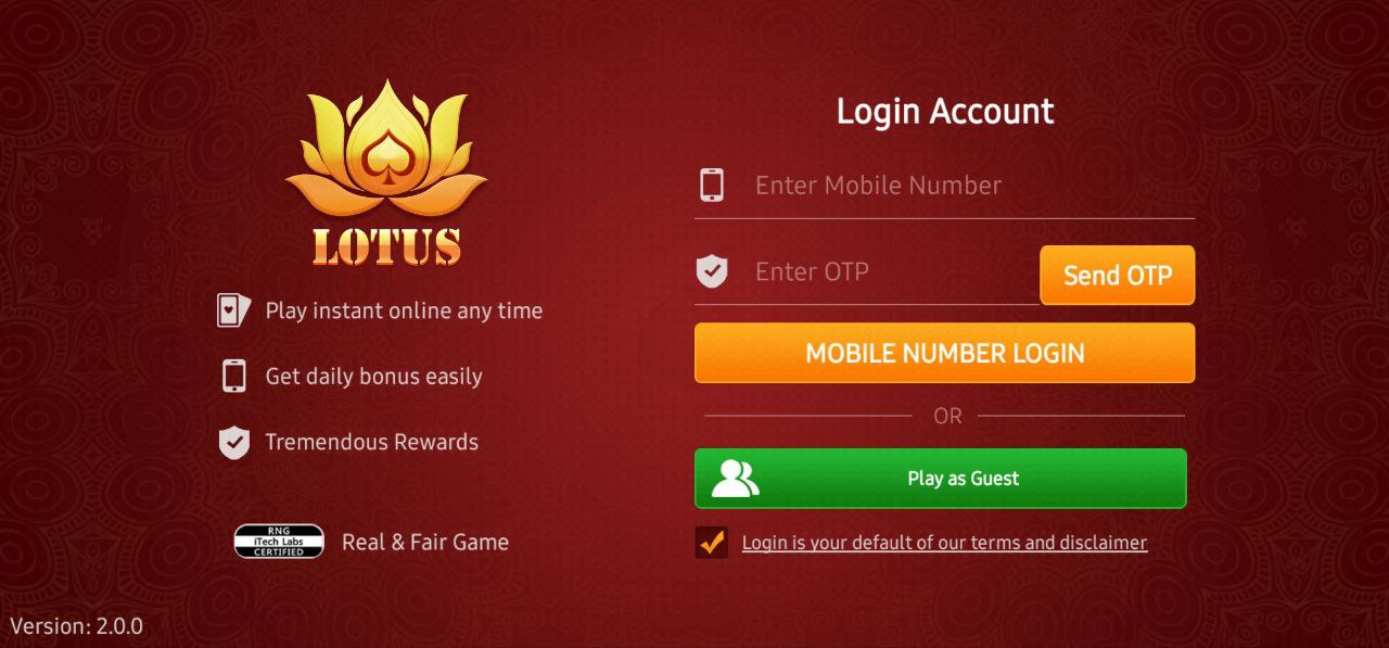 Teen Patti Real Referral Code