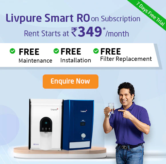 Livpure Smart Referral Code O4SMRK ₹100 Discount