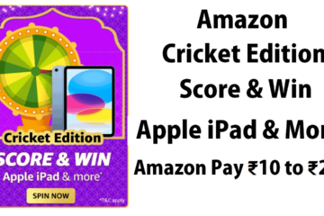 Amazon Cricket Edition Score & Win Free Apple iPad & More
