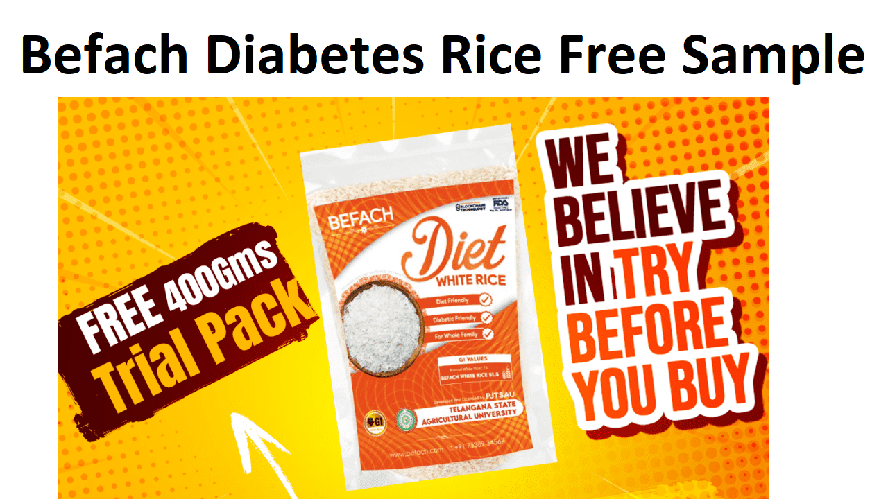 How to Get Befach Diabetes Rice Free Sample