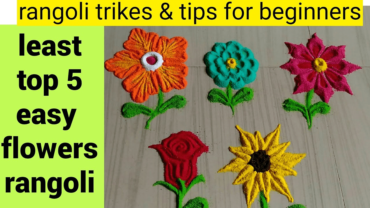 Top 5 Rangoli Designs for Diwali with Images