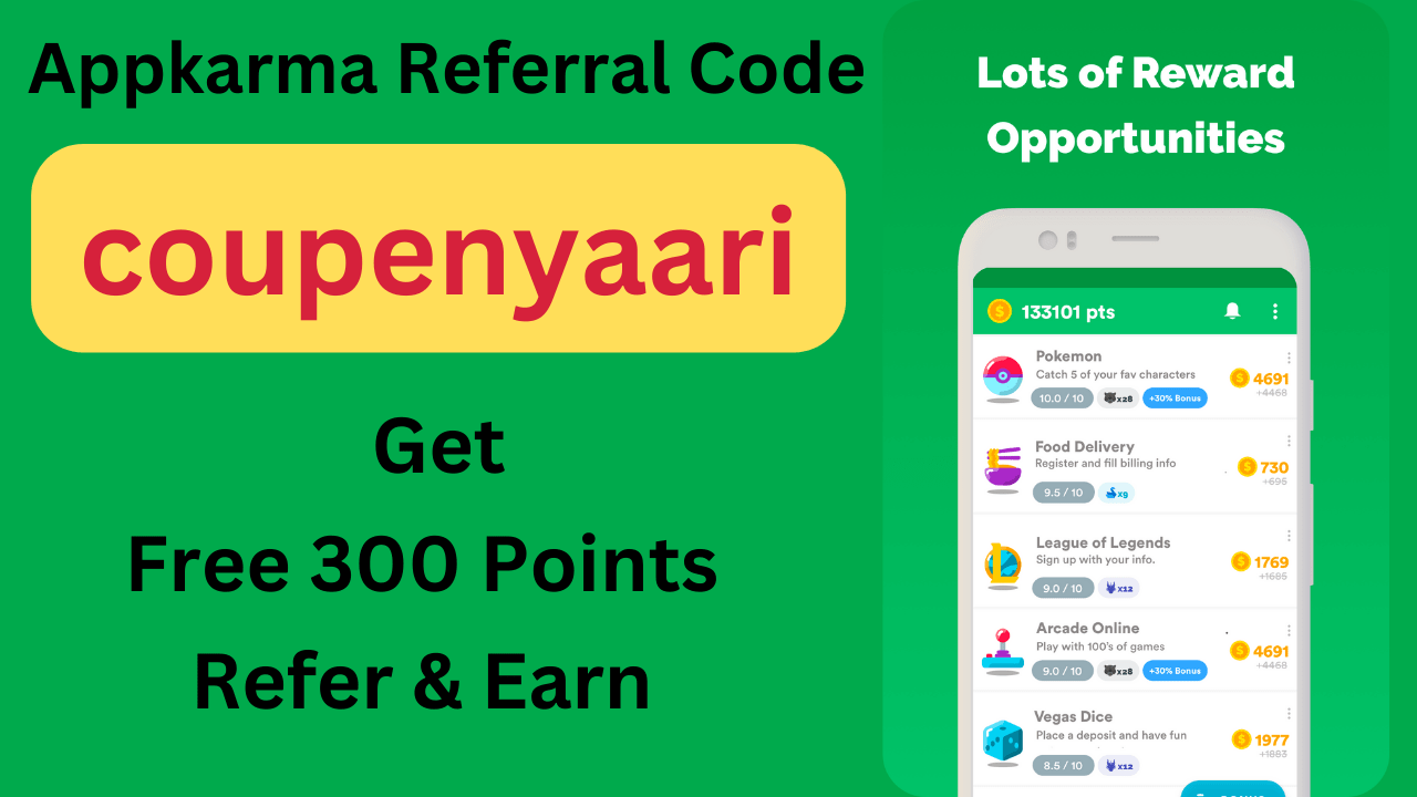 Download APK Appkarma Referral Code Get Free 300 Points