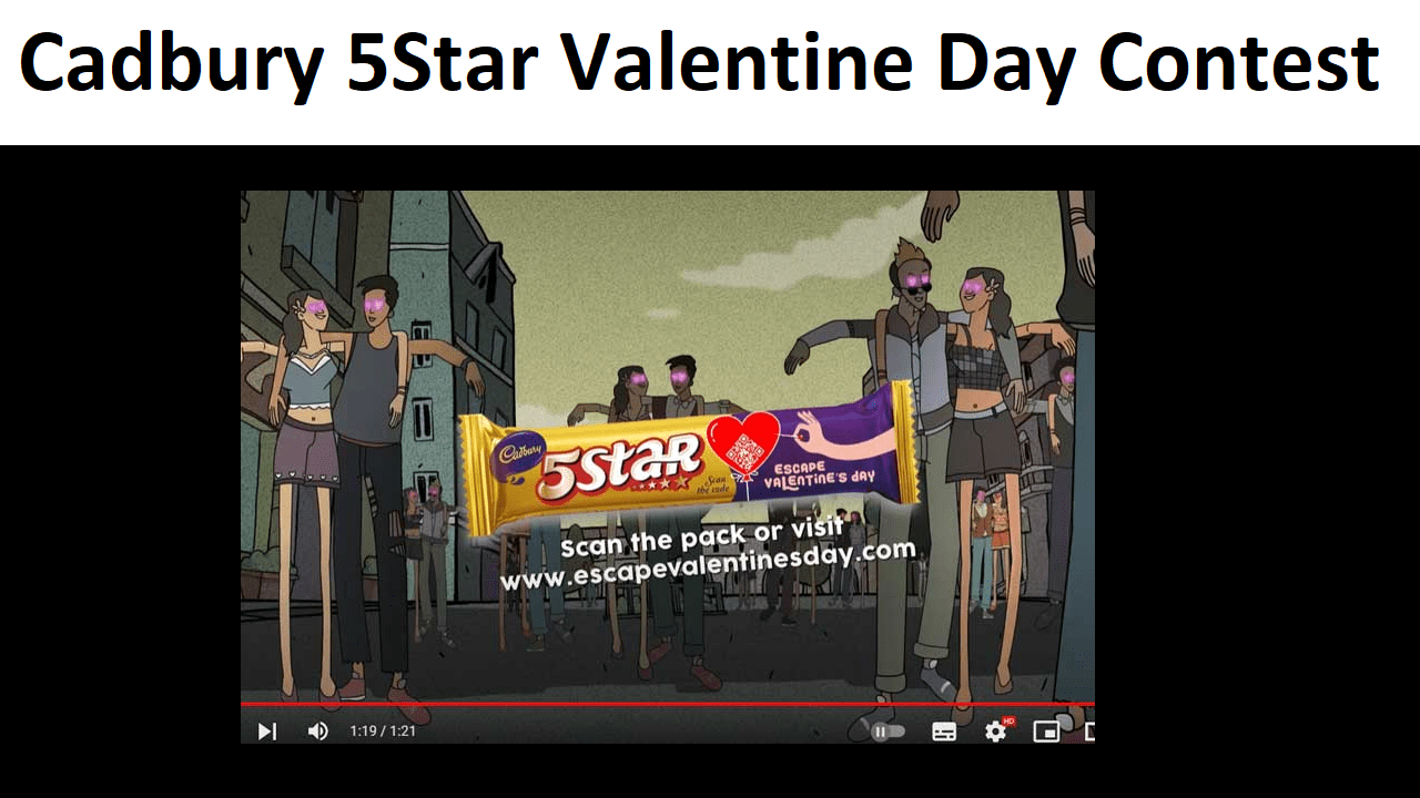 Cadbury 5Star Valentine Day Contest Win Free T-Shirt