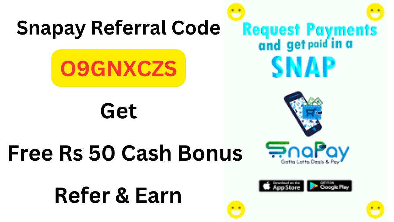 Download APK Snapay Referral Code Get Free ₹50 + Refer & Earn
