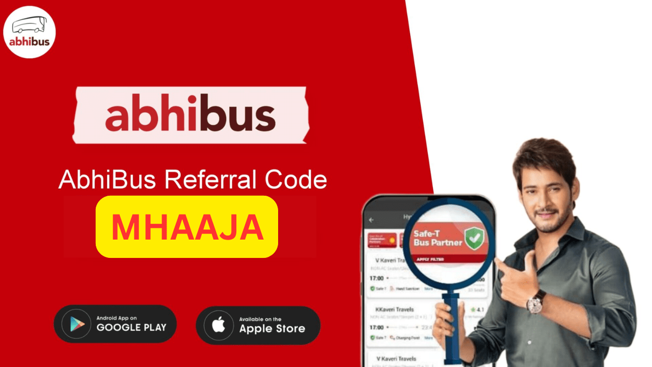 AbhiBus Referral Code Get Free Rs 250 Cash