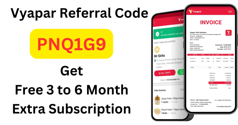 How to Get Discount on Subscription Vyapar Referral Code