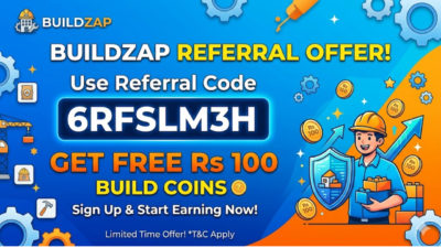 Use BuildZap Referral Code 6RFSLM3H to get a free 500 coins